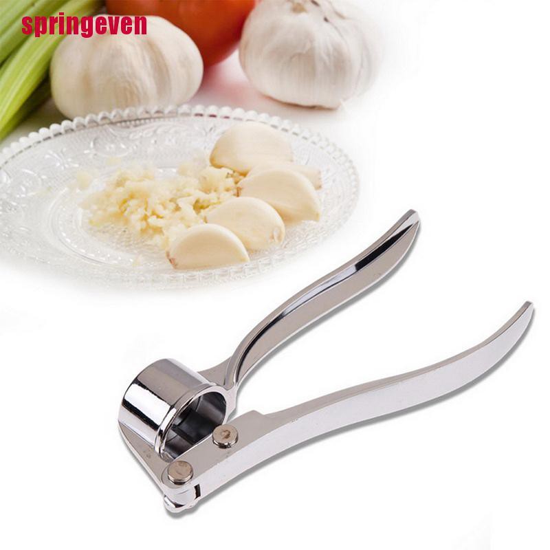 Dụng cụ ép nghiền tỏi gừng bằng thép không gỉ mới