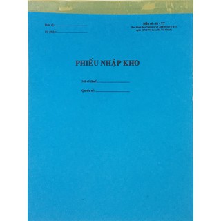 Phiếu xuất lớn/ Phiếu nhập lớn 3 liên