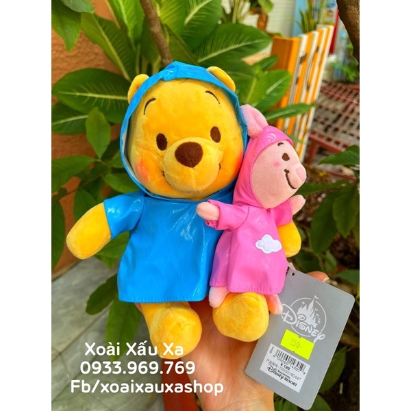 Gấu bông store Disney winnie the Pooh & piglet (20cm)