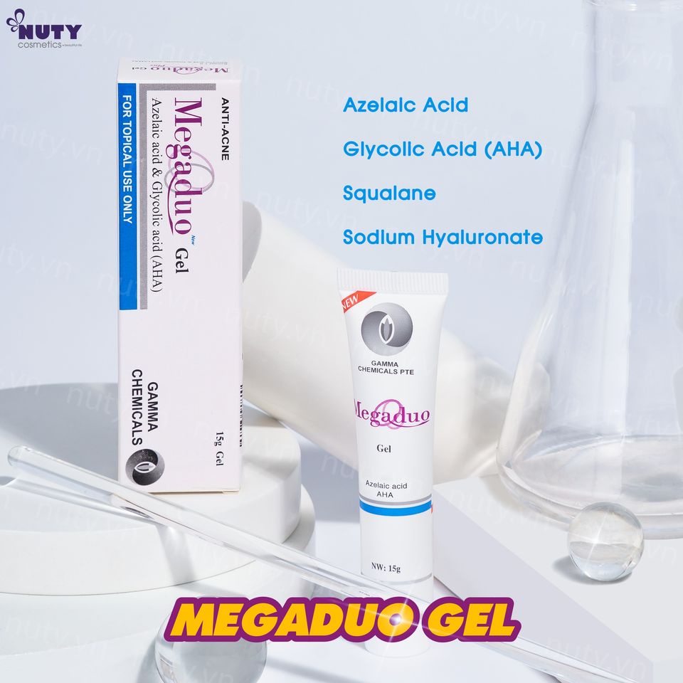 Gel Giảm Thâm, Dưỡng Da Gamma Megaduo Gel (15g)