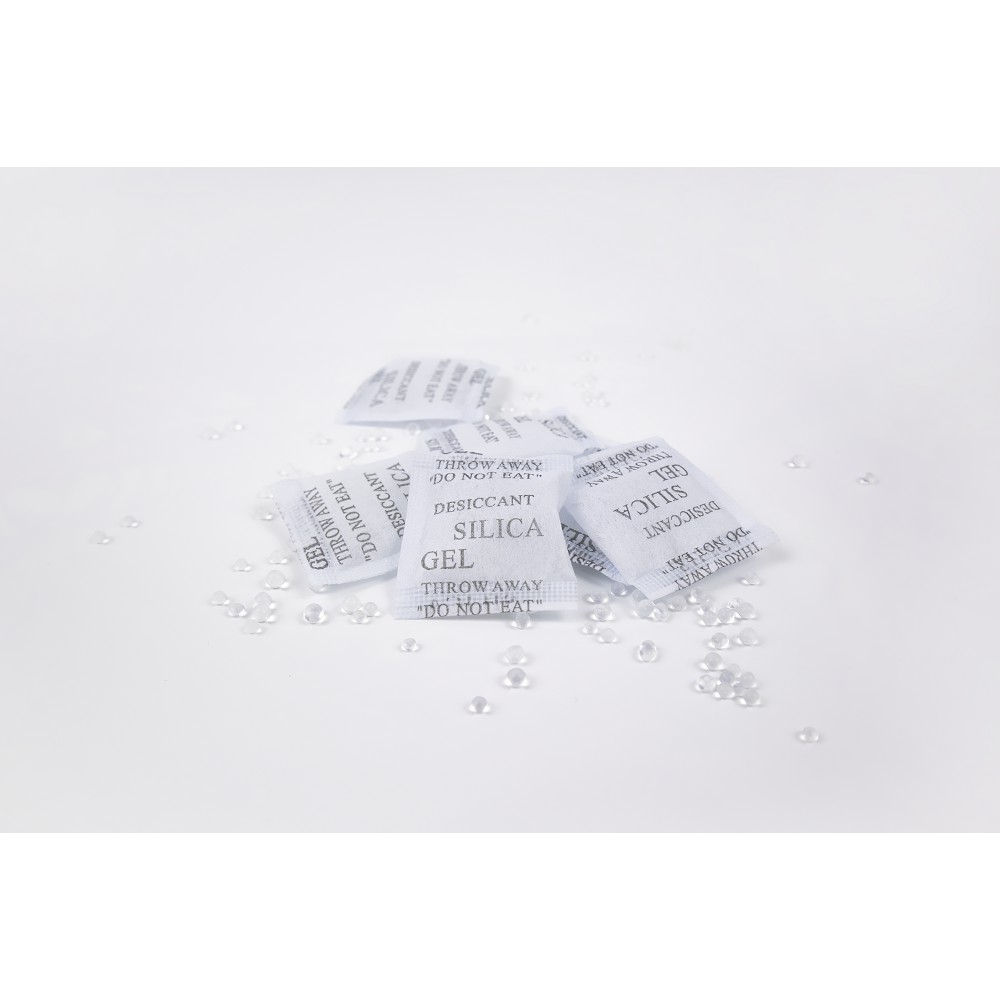 200gram Gói hút ẩm thực phẩm Silica gel loại 5 gram/ gói- Bảo quản hạt điều, bảo quản thực phẩm