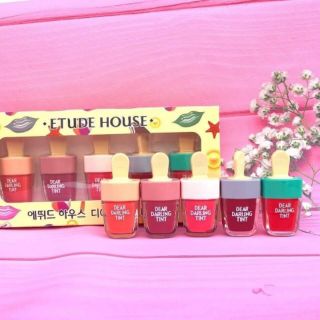 Set son que kem trái cây Etude house