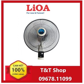 Quạt treo tường Lioa có điều khiển.