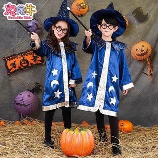 Áo Choàng Hóa Trang Harry Potter Cho Bé Trai Gái Dịp Halloween đồ hoá trang halloween