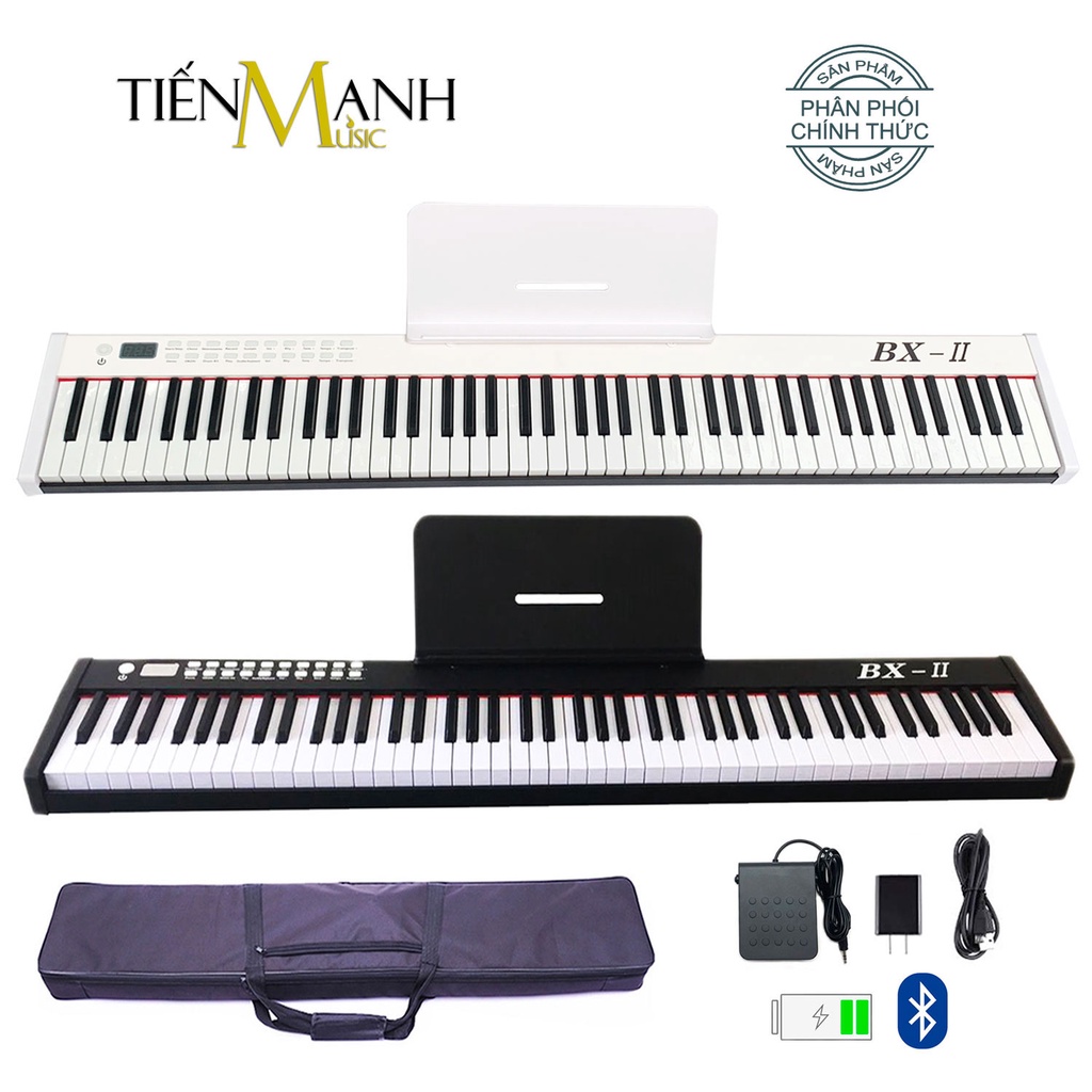 Đàn Piano Điện Bora BX-II - 88 Phím nặng Cảm ứng lực BX-02 - Midi Keyboard Controllers BX2 (Cam kết 100% Chính hãng)