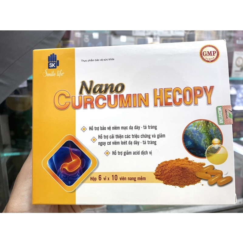 NGHỆ UỐNG NANO CUCURMIN HỘP 60 VIÊN