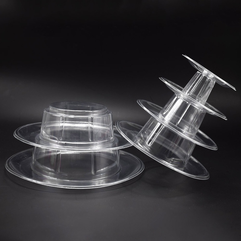 Giá đỡ bánh Macaron 4 tầng thích hợp cho ngày kỷ niệm/trang trí giáng sinh