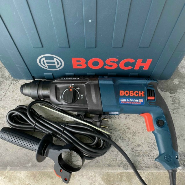 Máy khoan bê tông Bosch 2-26 - Công suất 1000W dây đồng 100% cam kết hàng như hình ảnh