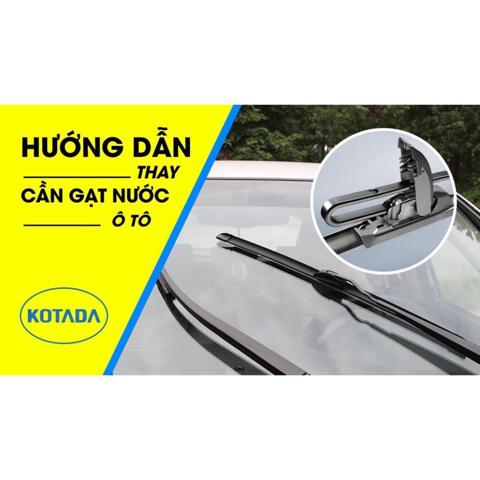 Gạt mưa xe Mazda 3 2016 đến 2018- Gạt xương mềm Silicon cao cấp BOSCH Aerofit kích thước 24inch*18inch