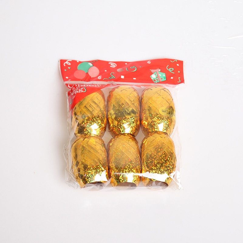 1 Cuộn Dây Ruy Băng Trang Trí Bong Bóng 5mm * 10m