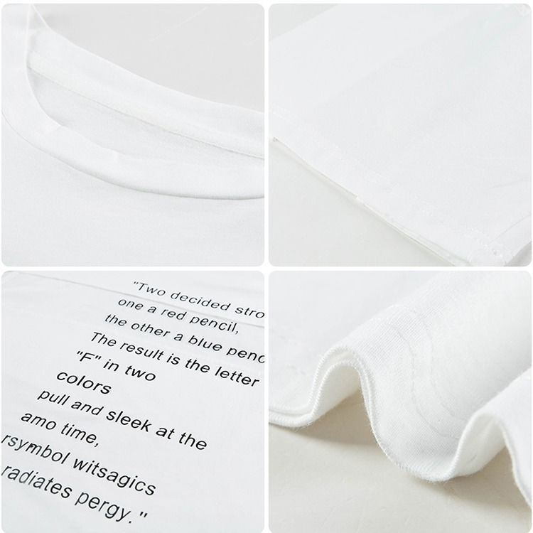 Áo Thun Cotton Tay Ngắn Dáng Rộng Phối Lưới Thời Trang Hàn Quốc Mới 2022