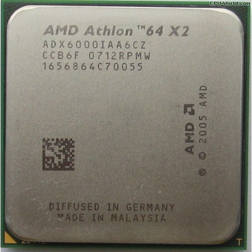 CPU AMD Athlon 64 X2 6000+ 3 GHz Dual-Core CPU Processor Socket AM2 | BigBuy360 - bigbuy360.vn