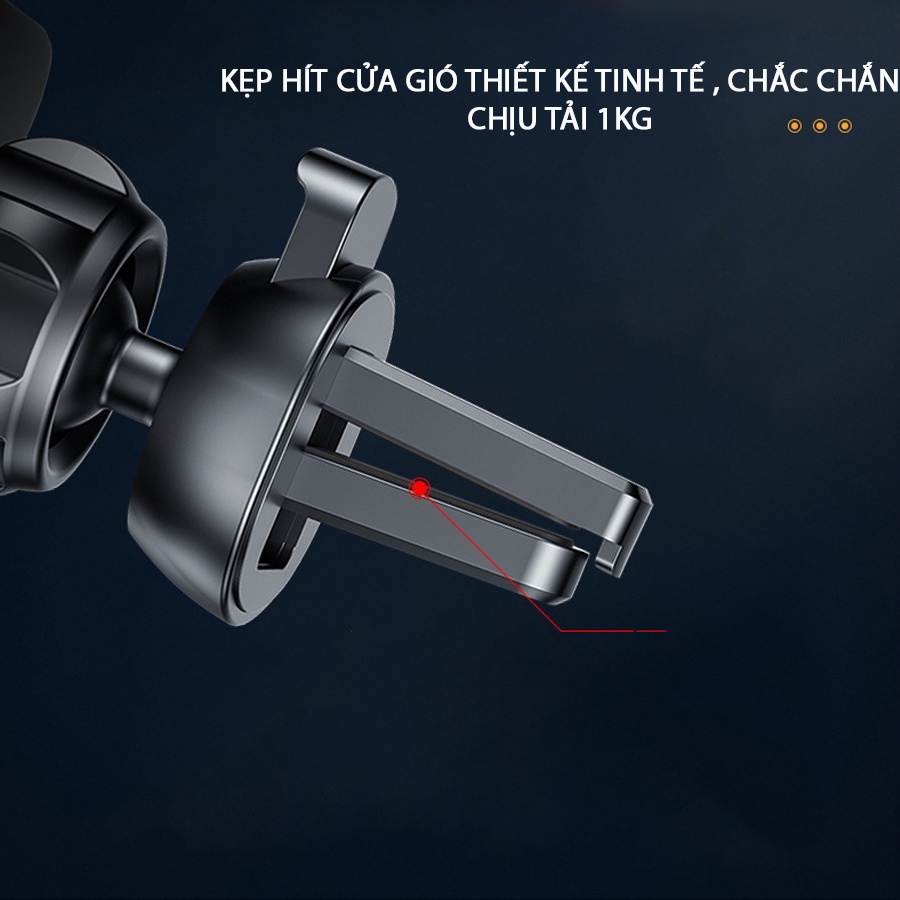 Giá đỡ sạc không dây trên ô tô SIMPLE FAST R2 thế hệ mới công nghệ sạc nhanh 10W cảm biến đóng mở tự động | BigBuy360 - bigbuy360.vn