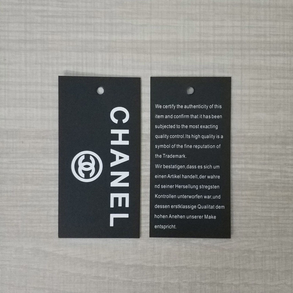 Thẻ Nhãn Treo Quần Áo In Logo Thương Hiệu Vải Bố