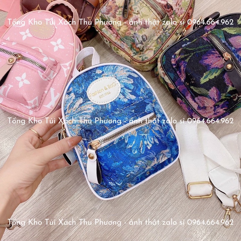 Túi đeo chéo, túi mini phối màu bỏ vừa điện thoại kèm dây đeo bản to  siêu xinh (cam kết hàng chuẩn ảnh)