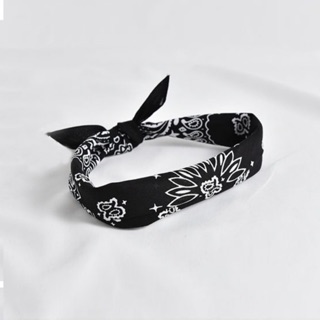 Khăn bandana khăn turban hàng đẹp 2 mặt