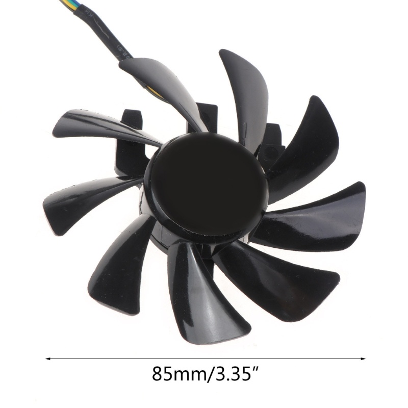 Bộ 2 Món Đồ Thời Trang 2 Món 85mm 3 35inch T129215Quạt Tản Nhiệt Đồ Họa SU 4Pin 12V 0 5A VGA Cho Sapphire RX 580 2048SP 8G D5 GPU Fa
