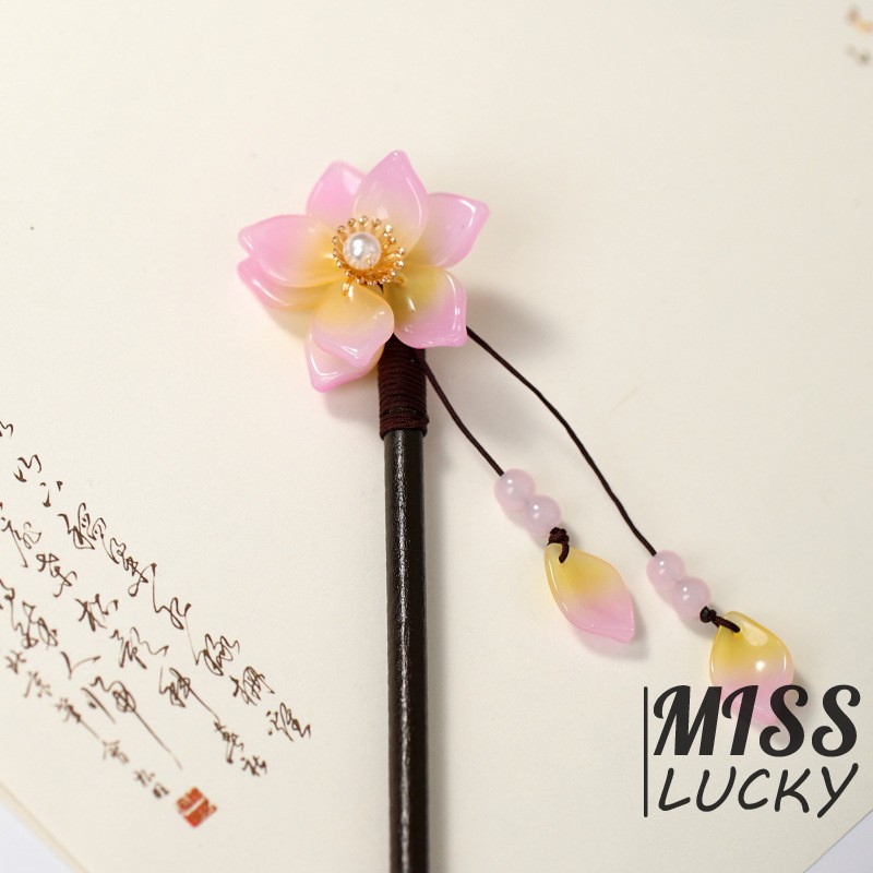 Trâm Cài Tóc Bằng Gỗ Phong Cách Trung Hoa Cổ Điển Thời Trang Cho Nữ