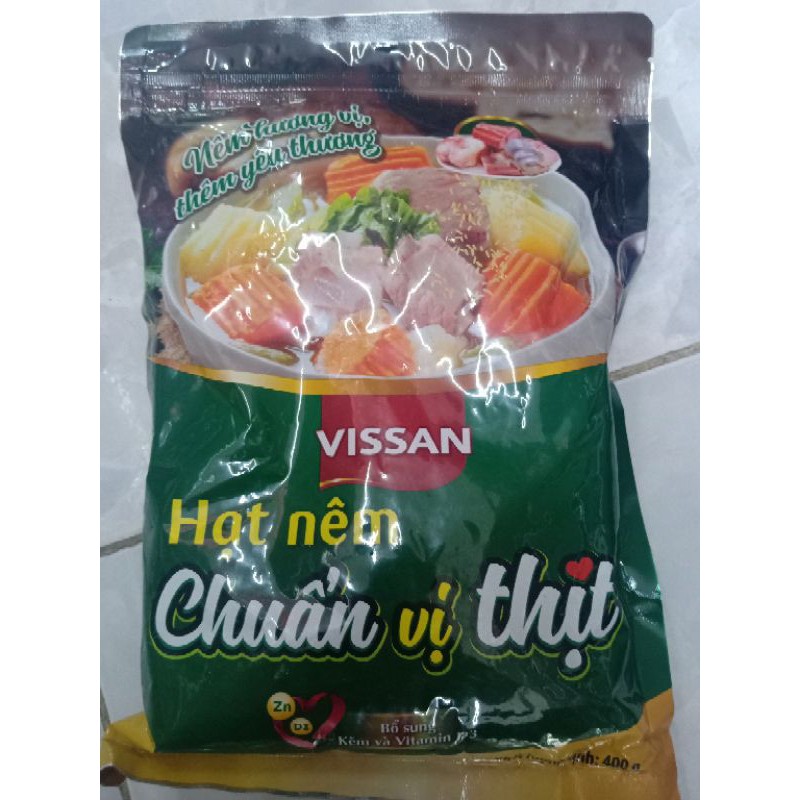 HẠT NÊM CHUẨN VỊ THỊT VISSAN 200G/400G/1KG