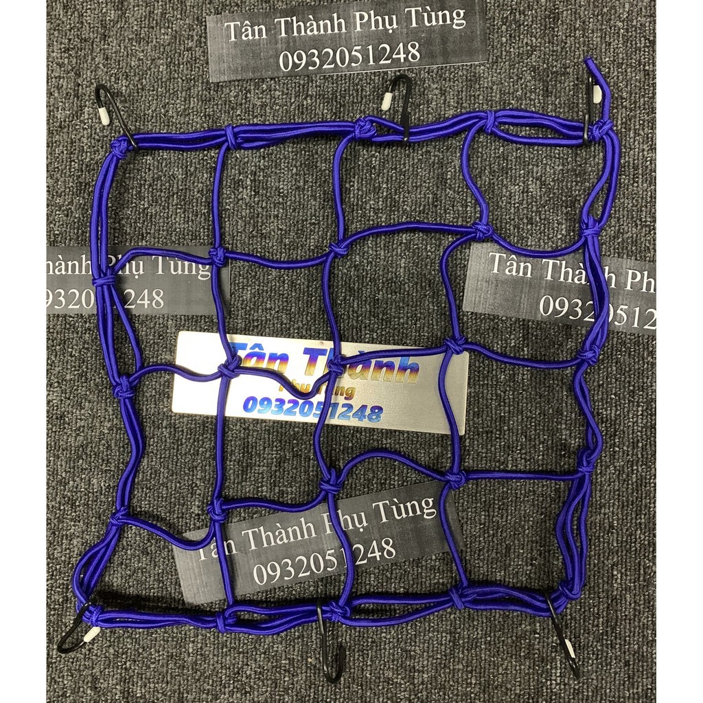 Dây chun, dây thun, dây lưới, rổ lưới xe máy đủ màu