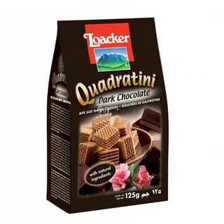 Bánh Xốp Loacker Quadratini 125gr 4 vị