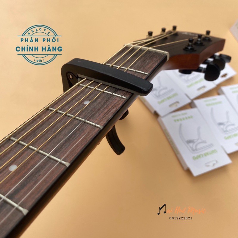 Capo guitar acoustic K71 đa chức năng - hỗ trợ kẹp đàn và thay dây đàn guitar