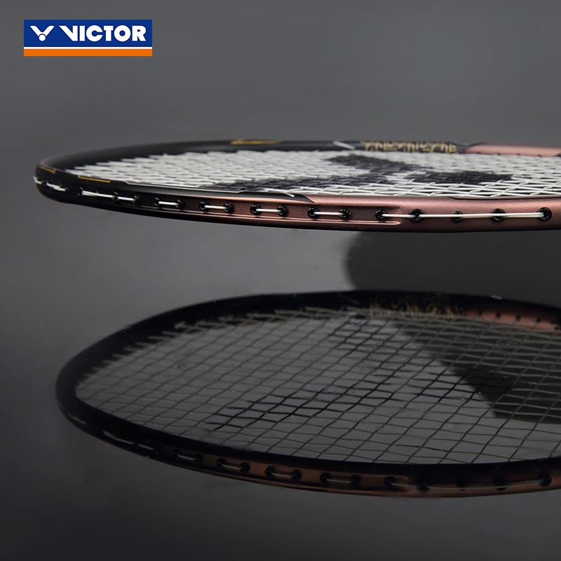 Vợt Đánh Cầu Lông Bằng Sợi Carbon Mạ Vàng Đen Siêu Nhẹ VICTOR TK-F-Ben 2021