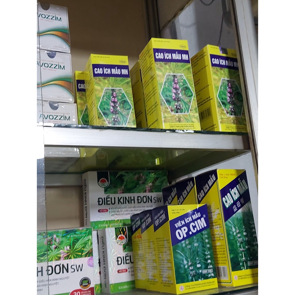 Cao ích mẫu MH - Giảm đau bụng kinh, Điều hòa kinh nguyệt -Chai 125ml