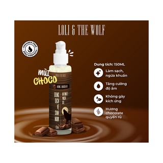 DUNG DỊCH VỆ SINH NAM HƯƠNG CHOCOLATE - LOLI & THE WOLF 150ML