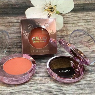Phấn Má Ngọc Trai Cellio Shining Blusher