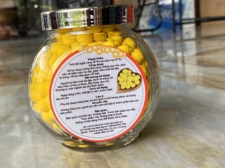 Viên tinh nghệ mật ong
