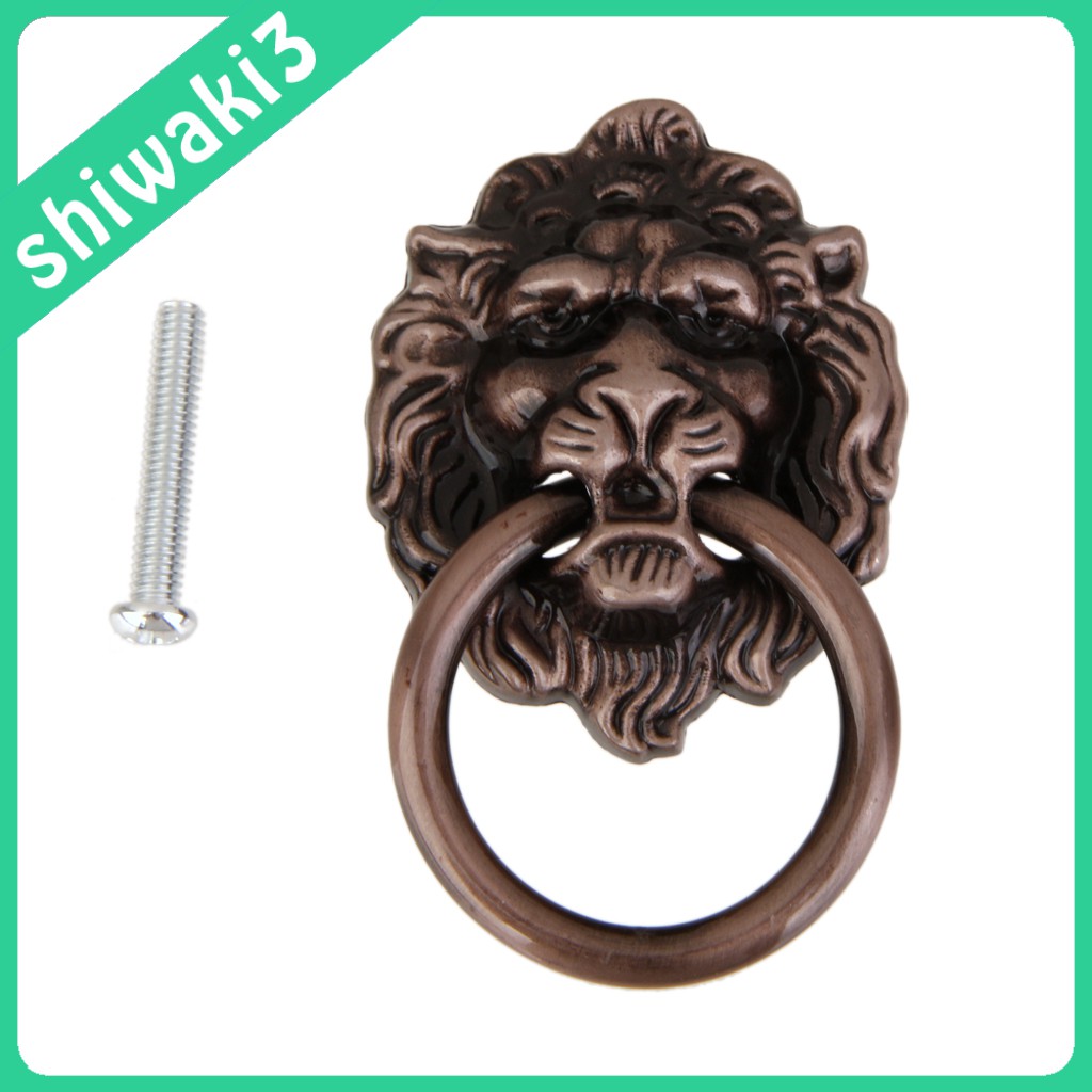 Tay Nắm Cửa Tủ Hình Đầu Sư Tử Chất Lượng Cao Shiwaki3