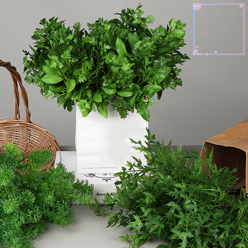 1 Bó Cây Nhân Tạo Bằng Nhựa Chống Phai Màu Trang Trí Nhà Cửa DIY