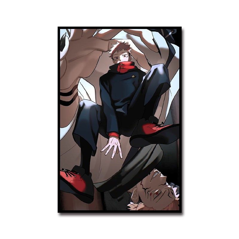 Bộ Tranh Sơn Dầu Tự Làm Hình Nhân Vật Hoạt Hình Nhật Bản Độc Đáo