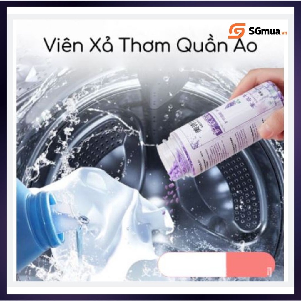 [Combo 4 chai 4 màu] Hạt xả thơm quần áo hương nước hoa thơm lâu và làm mềm vải