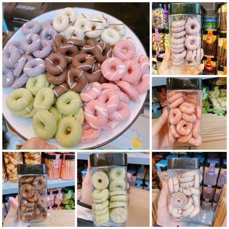 (SẴN SLL) BÁNH NẤM-DONUT-QUE SOCOLA