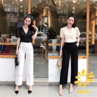 QUẦN ỐNG RỘNG tuyết mưa sang chảnh NAZI Q01