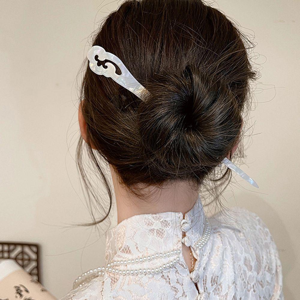 Kẹp Tóc Đơn Giản Phong Cách Retro Xinh Xắn Cho Nữ