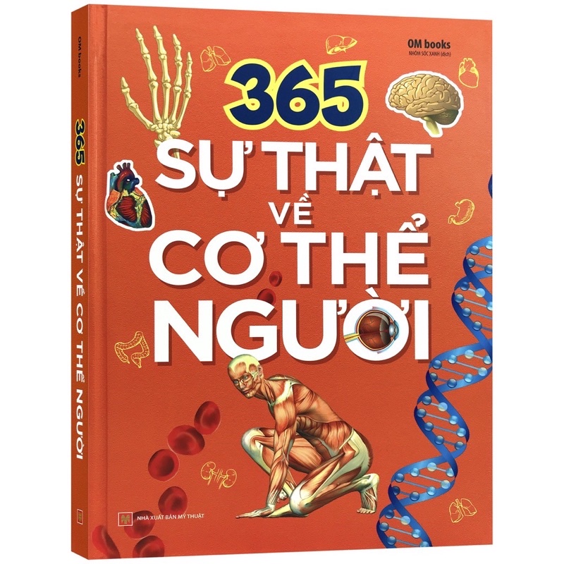 Sách - 365 Sự Thật Về Cơ Thể Người