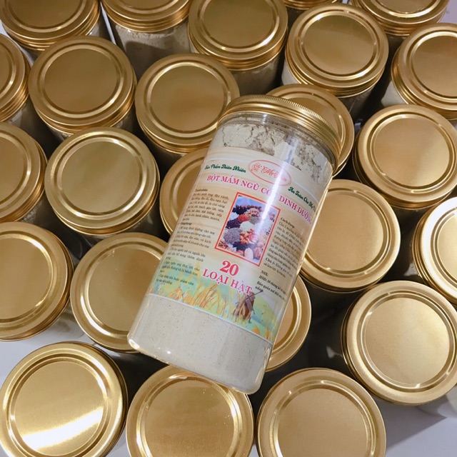 BỘT MẦM NGŨ CỐC LỢI SỮA 20 HẠT (HANDMADE)