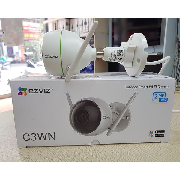 Camera ngoài trời Ezviz C3WN 1080p (CS-CV310-A0-1C2WFR) - Tích hợp micro - Hàng chính hãng