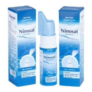 Dung dịch vệ sinh mũi ninosat chai 50ml