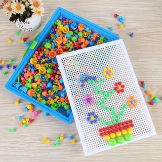 Bộ cắm nấm cho bé chơi tập trung
