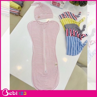 Set Ủ chun nhộng cao cấp kèm mũ cho bé