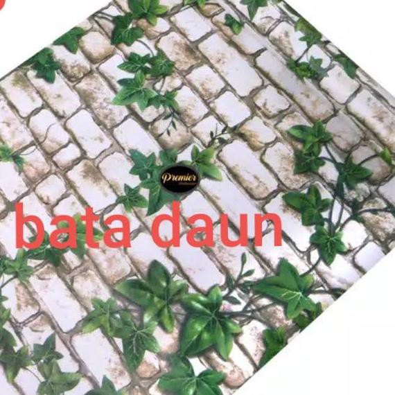 Giấy Dán Tường Giả Gạch Trắng 3d 45cm X 10m