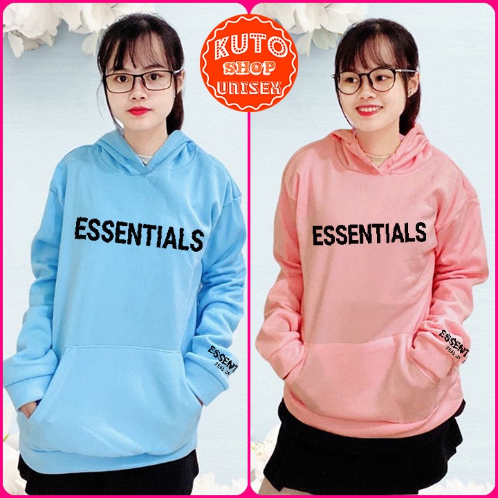ÁO HOODIE ESSENTIALS In Pet Siêu Bền Đẹp
