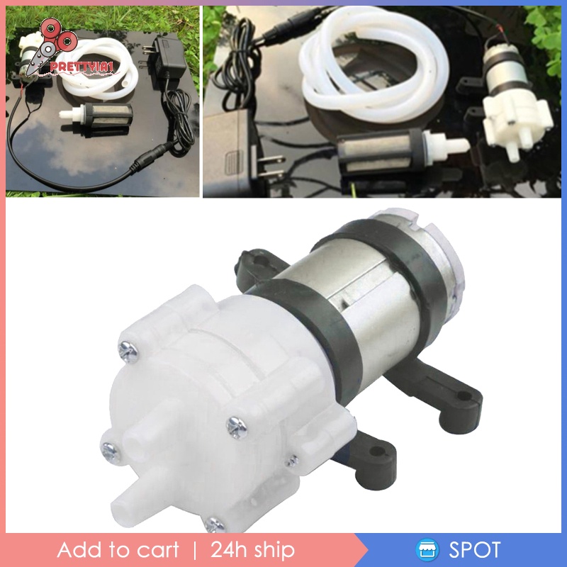 [Prettyia1] Máy Bơm Chân Không Dòng Điện Cao 385 DC 12V