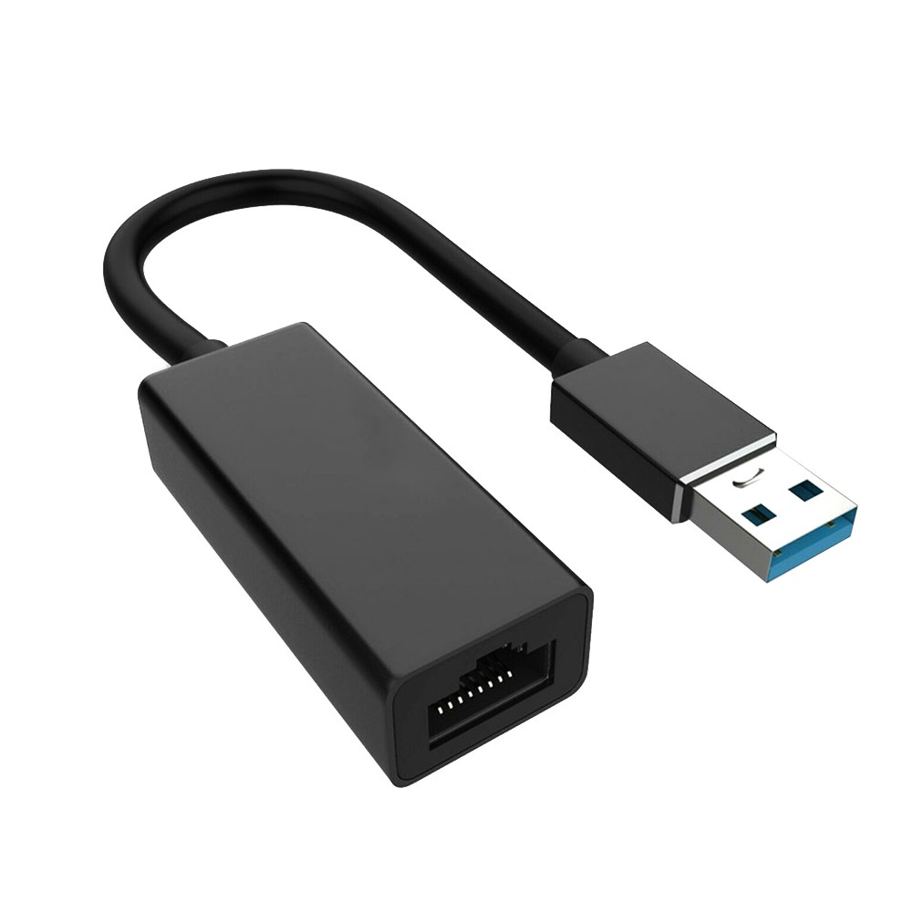 Bộ Chia Cổng Mạng Lan Rj45 1000mbps Usb 3.0 Cho Windows / Mac