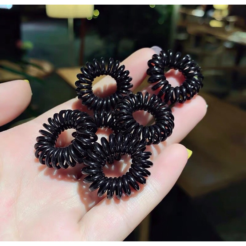 Combo 3 buộc tóc lò xo siêu bền phong cách Hàn