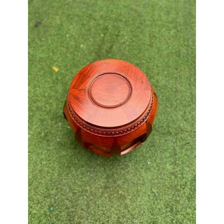 Đôn trống gỗ hương (cao 35cm, mặt 28cm)